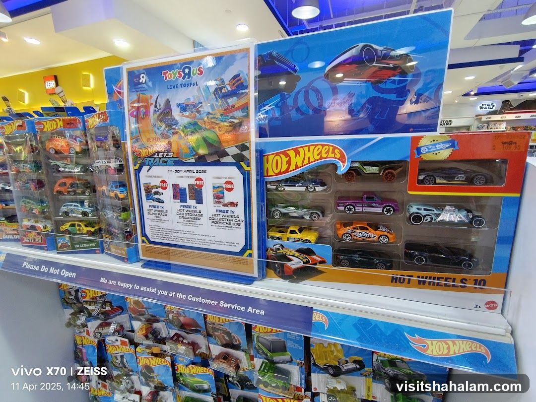 Hot Wheels Display