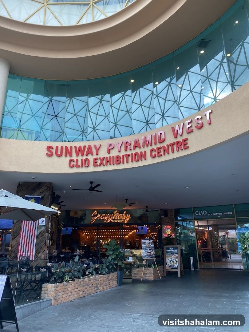 Sunway Pyramid West Clio Exhibition Centre Entrance