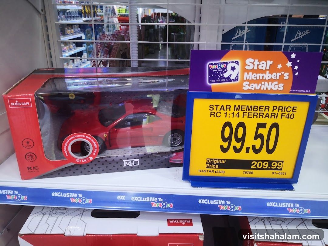 Star Member Savings on RC Ferrari F40