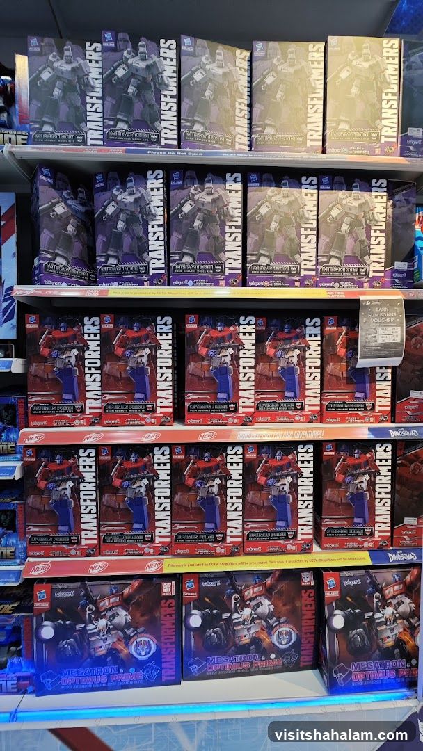 Transformers Toy Display