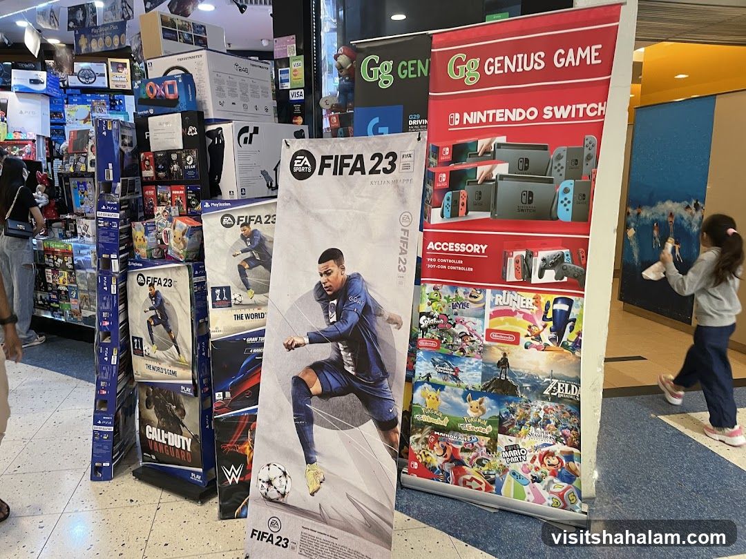 Video Game Store Display