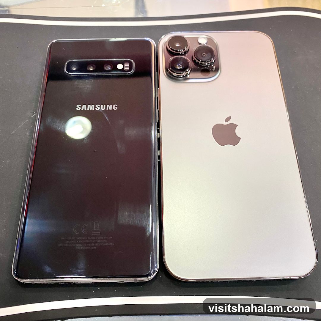 Samsung and Apple Phones
