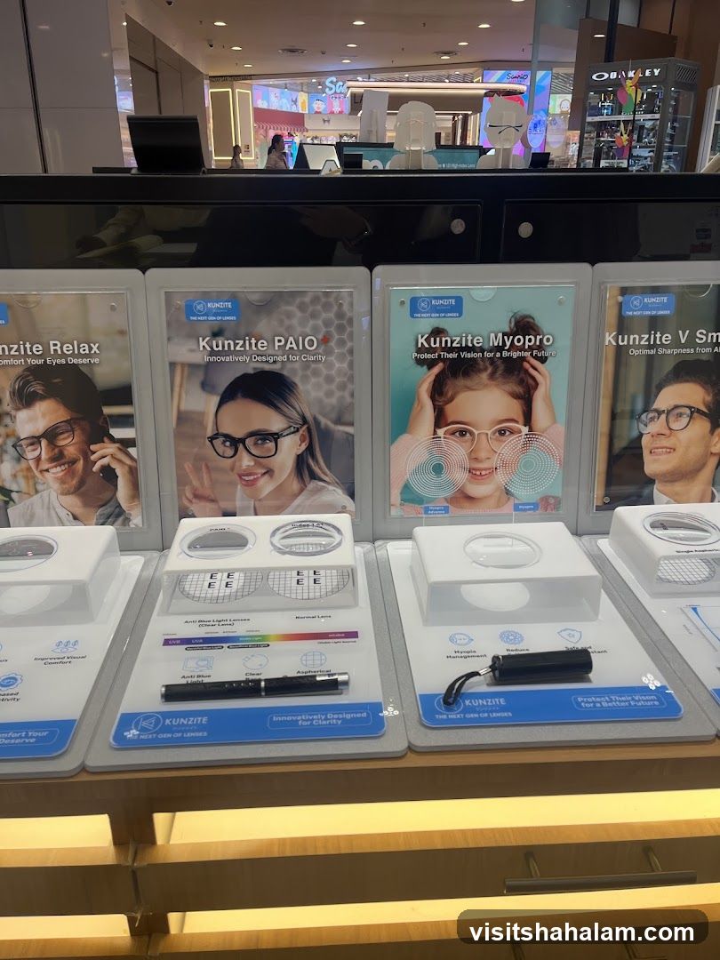 Kunzite Lens Display