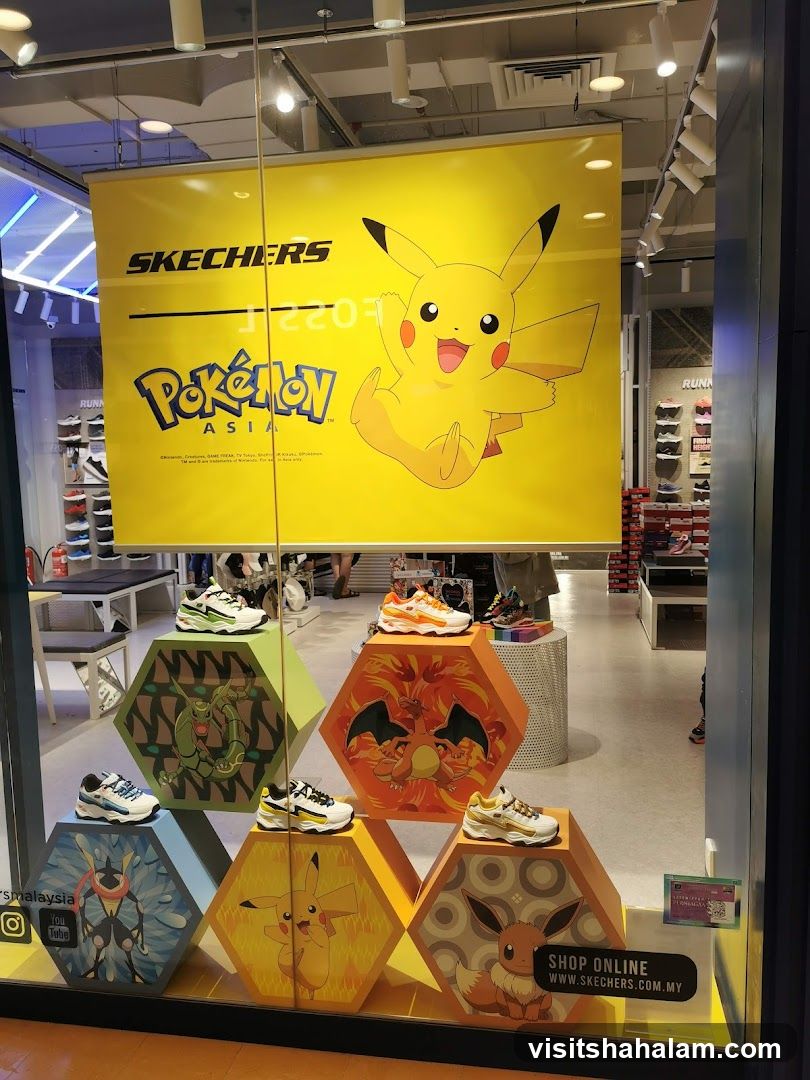 Skechers Pokemon Asia Display