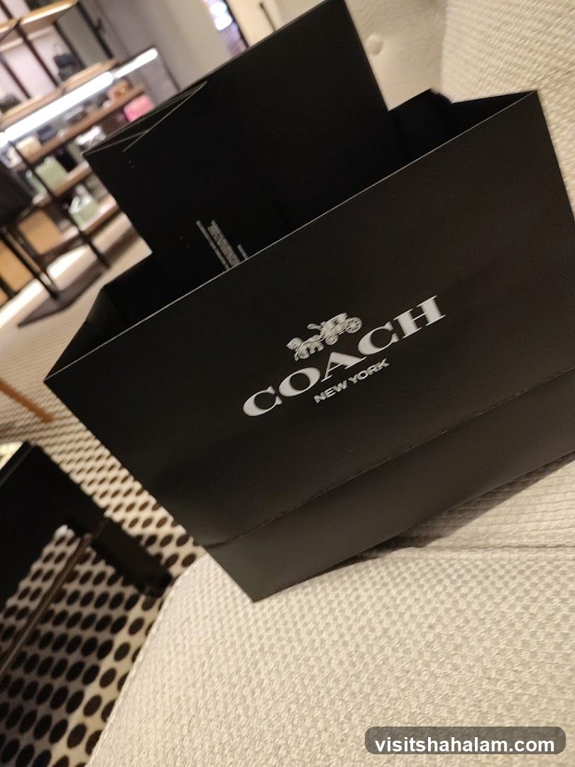 Coach Shopping Bags