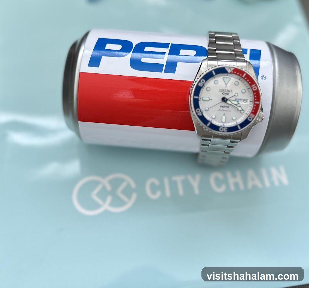 Pepsi Can and Watch