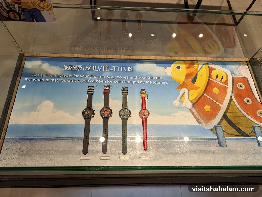 One Piece x Solvil et Titus Watch Display