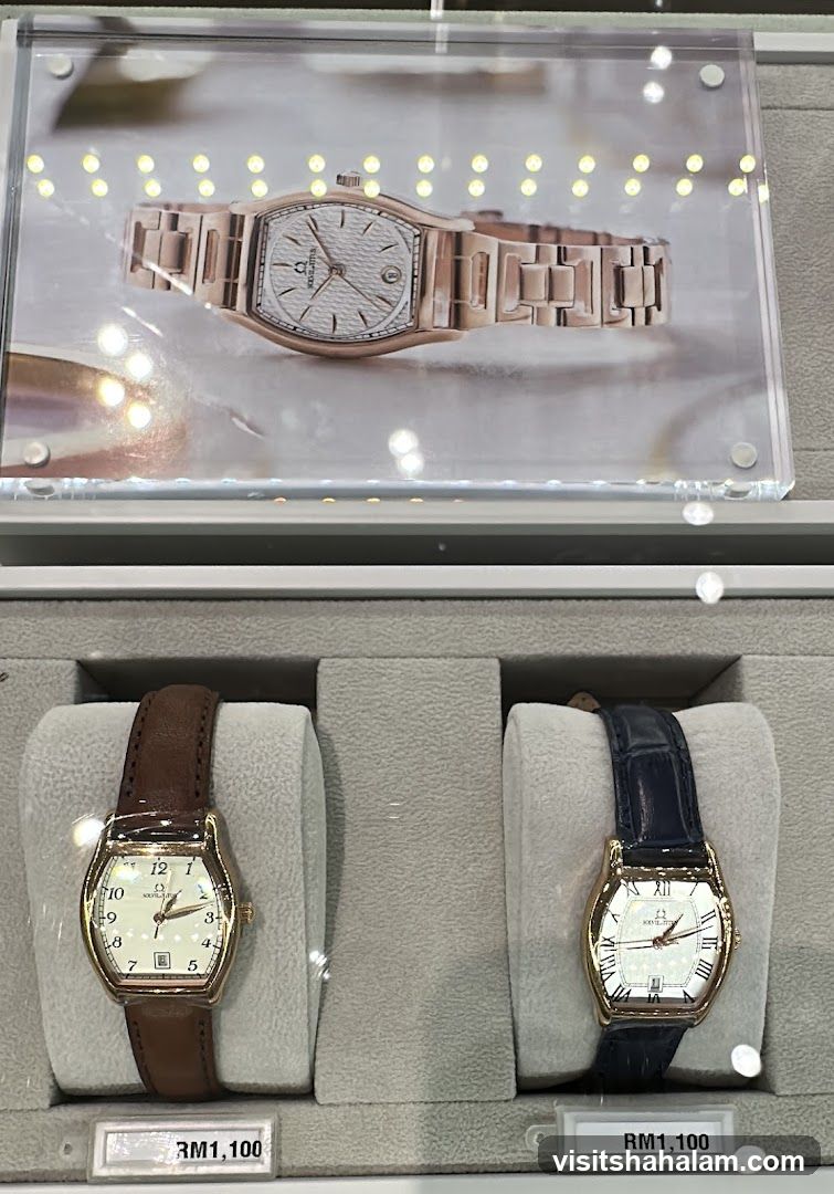 Watches on Display