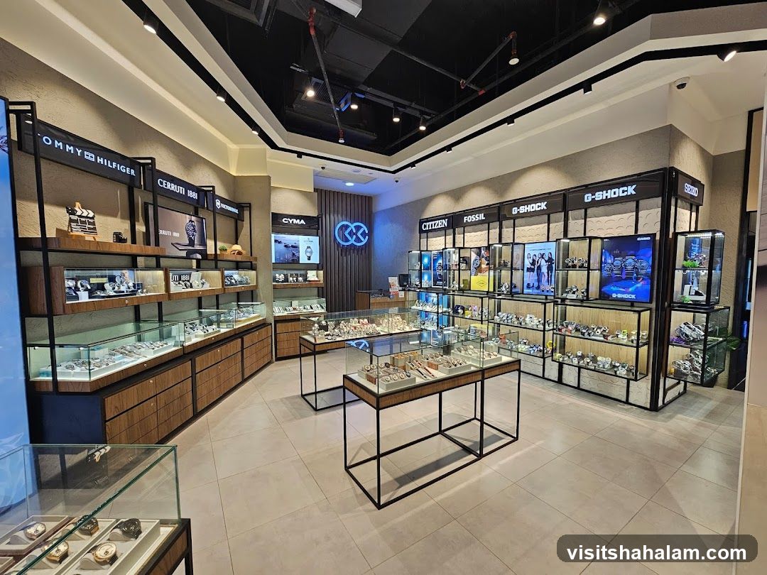Watch Store Interior