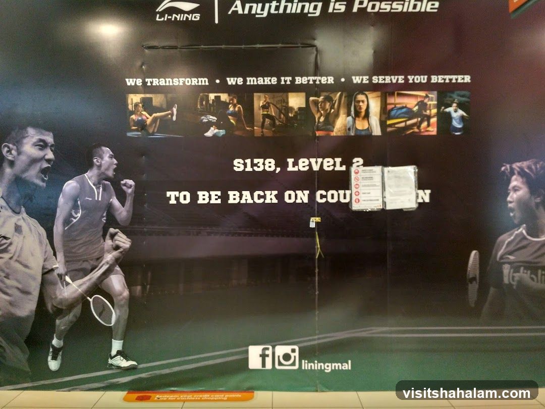 Li-Ning Badminton Advertisement