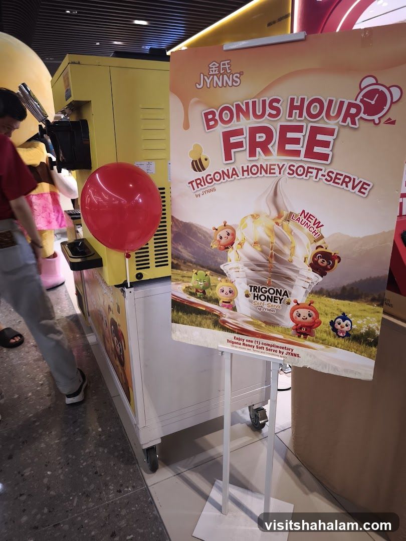 JYNNS Trigona Honey Soft Serve Promotion