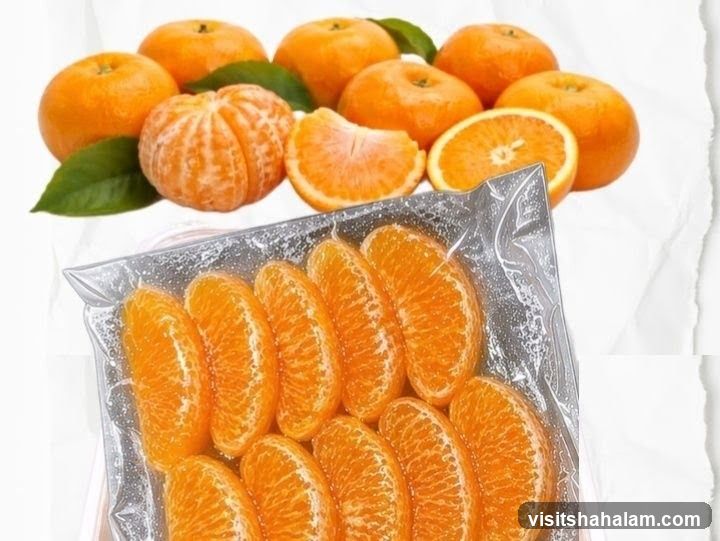 Fresh Oranges and Segments
