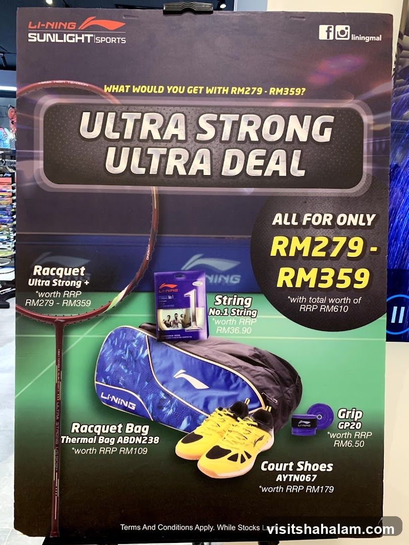 Li-Ning Ultra Strong Ultra Deal