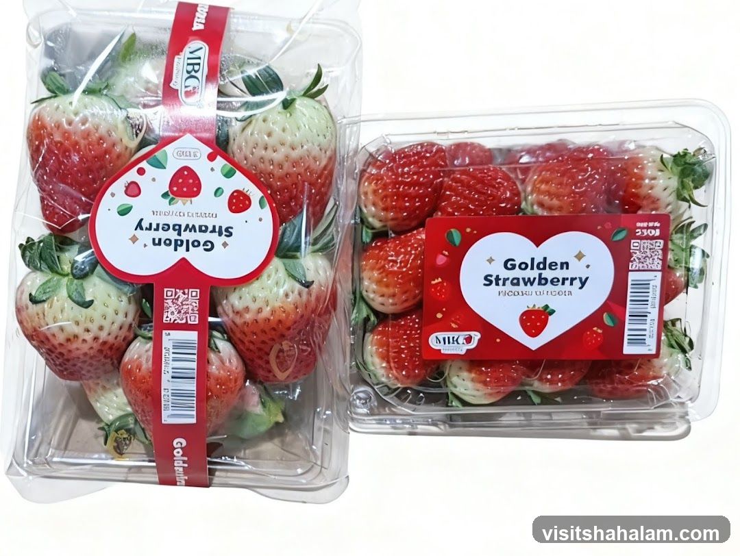 Golden Strawberries