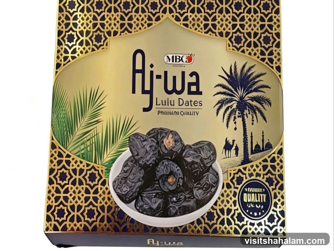 Aj-wa Lulu Dates Packaging