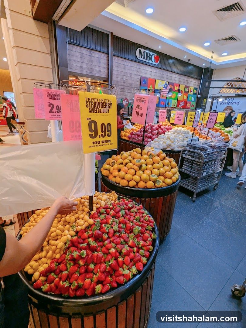 Fruit Stall Display