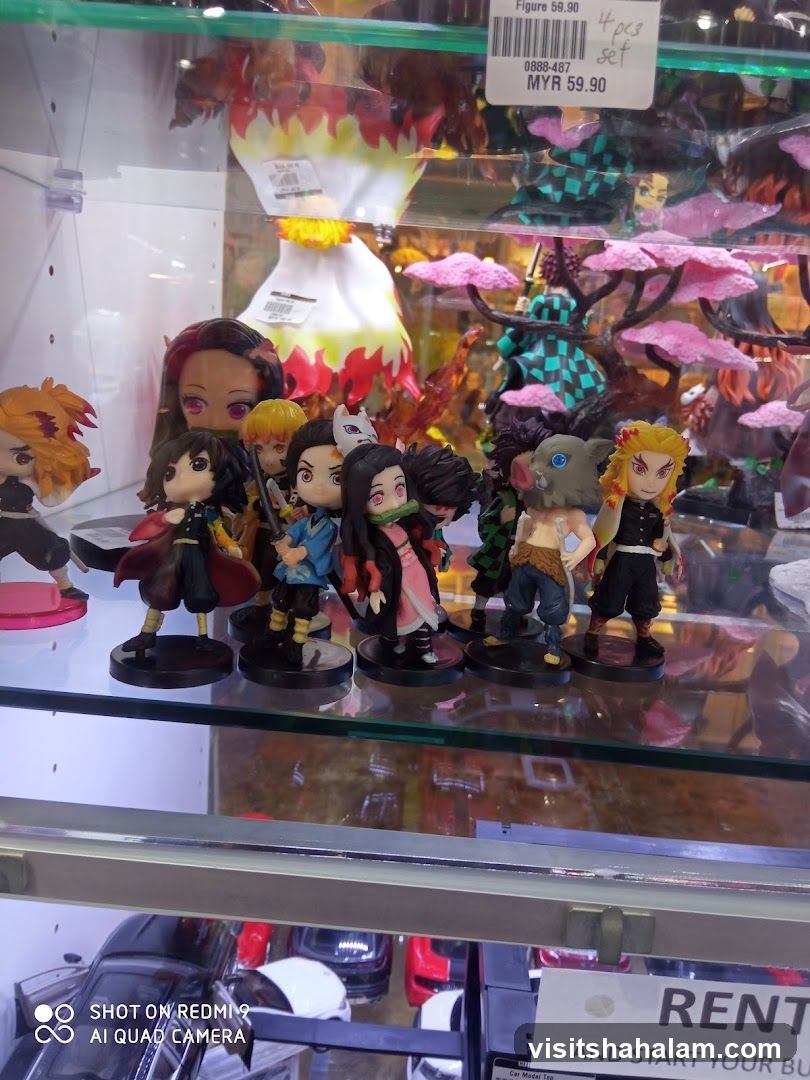 Anime Figurines Display