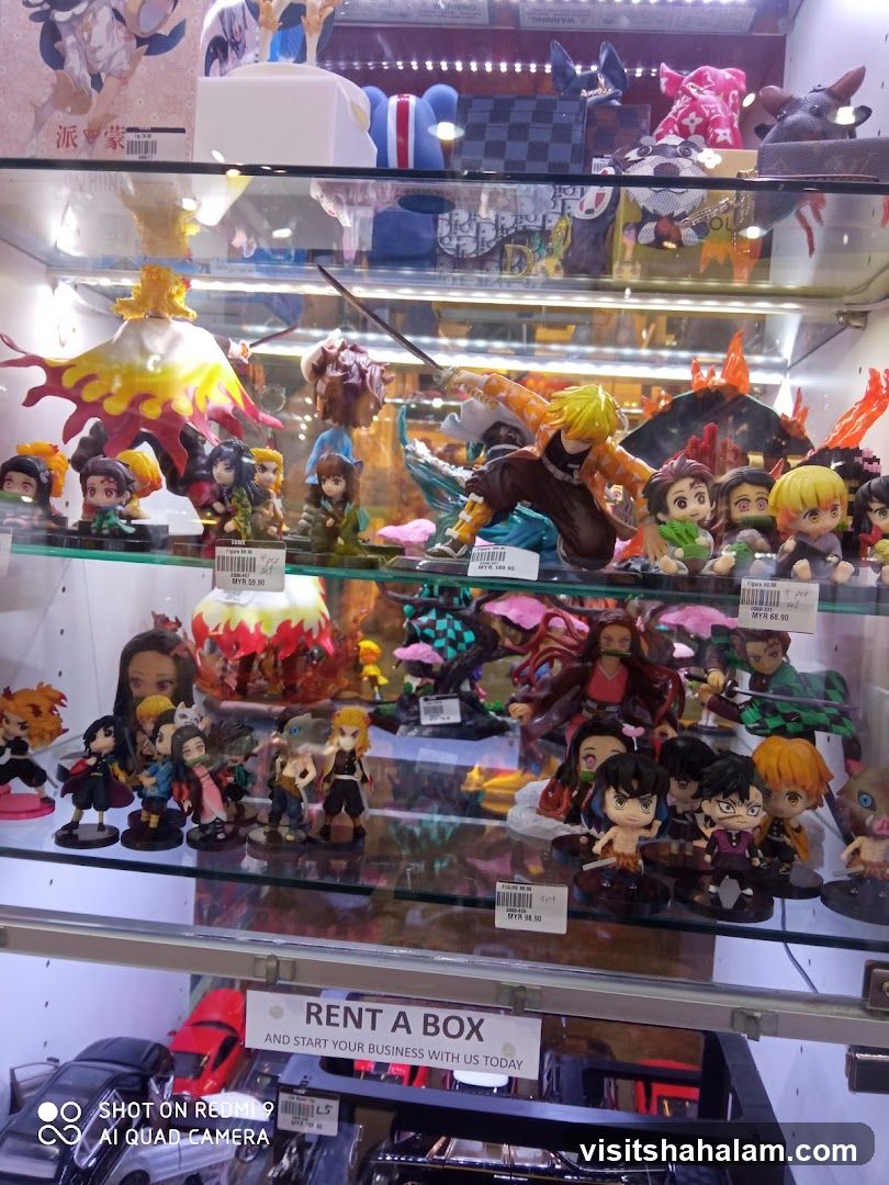 Anime Figurines Display