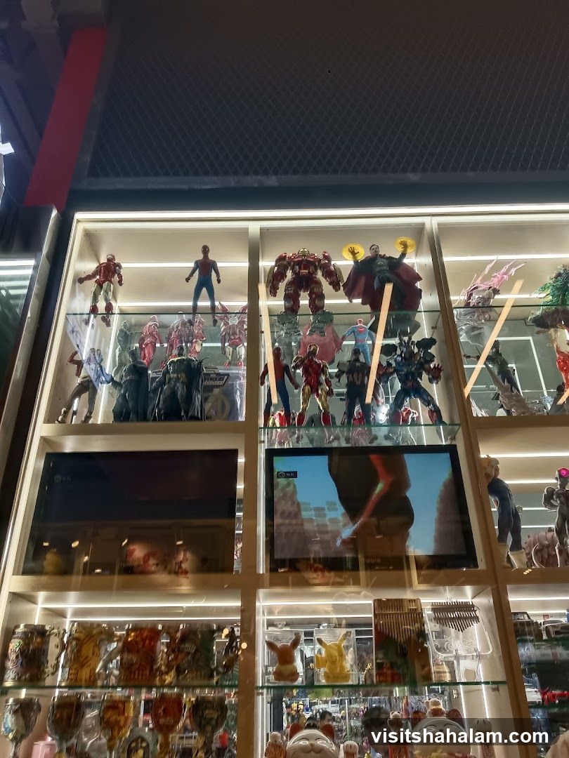 Display of Action Figures and Collectibles