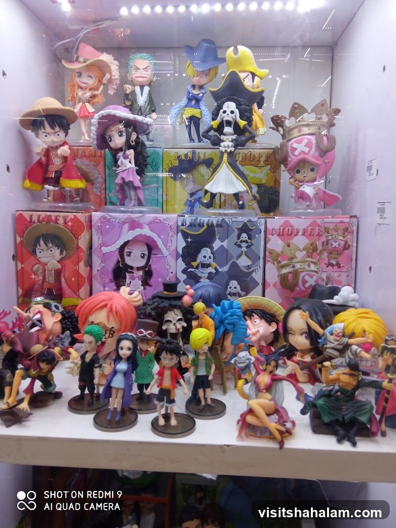 Anime Figurines Display
