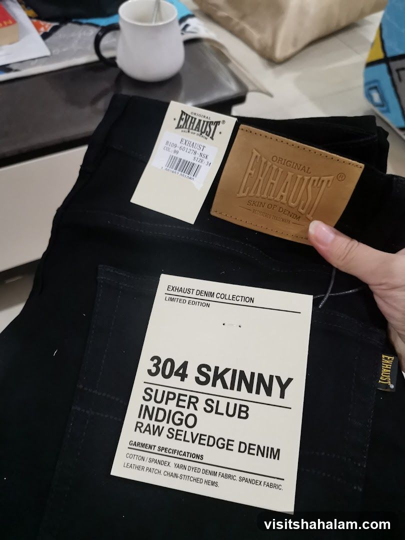 Solid Blue Jeans