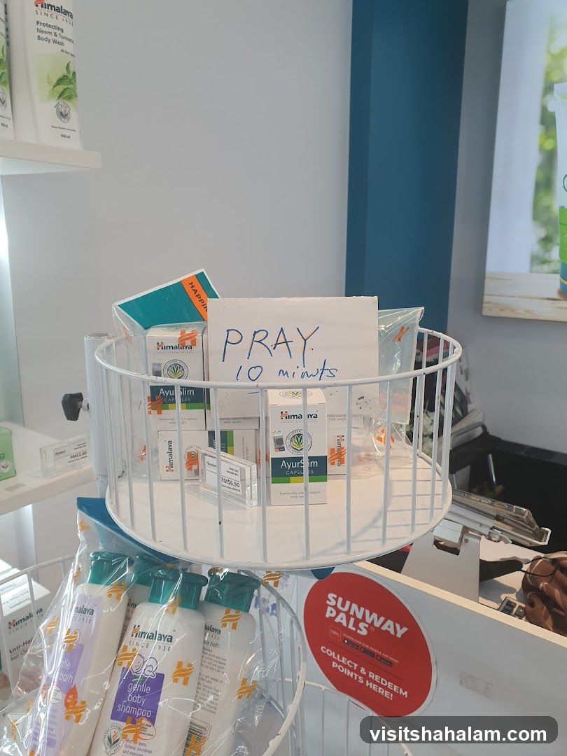 Himalaya Products Display