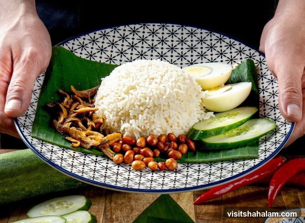 Nasi Lemak Dish