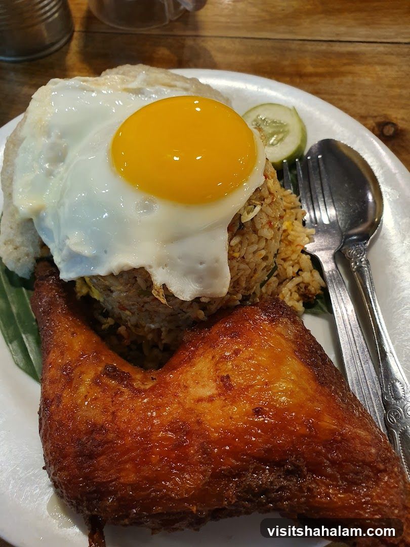Fried Rice with Chicken and Egg