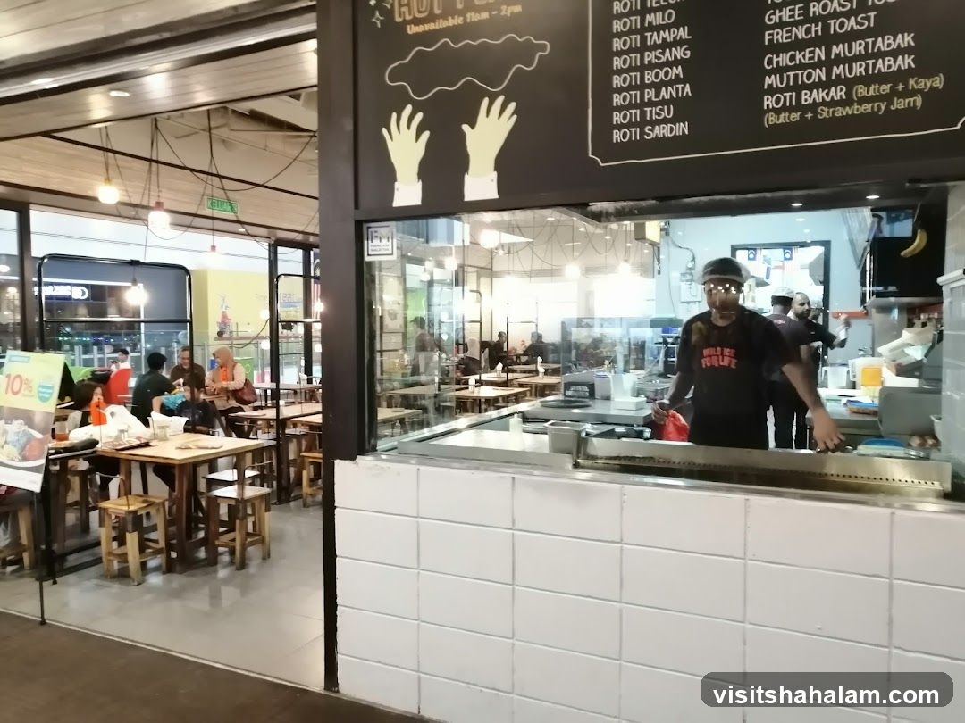 Restaurant Kitchen and Dining Area