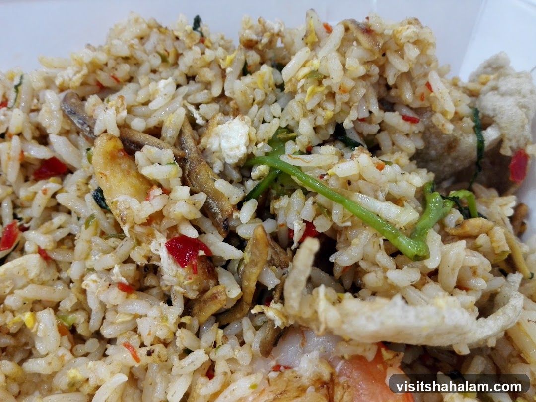 Fried Rice with Anchovies and Vegetables