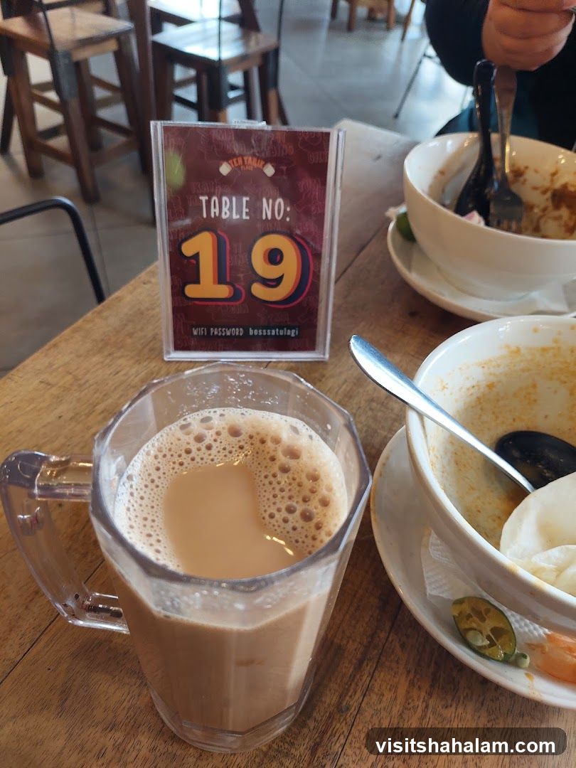 Table Number and Drink