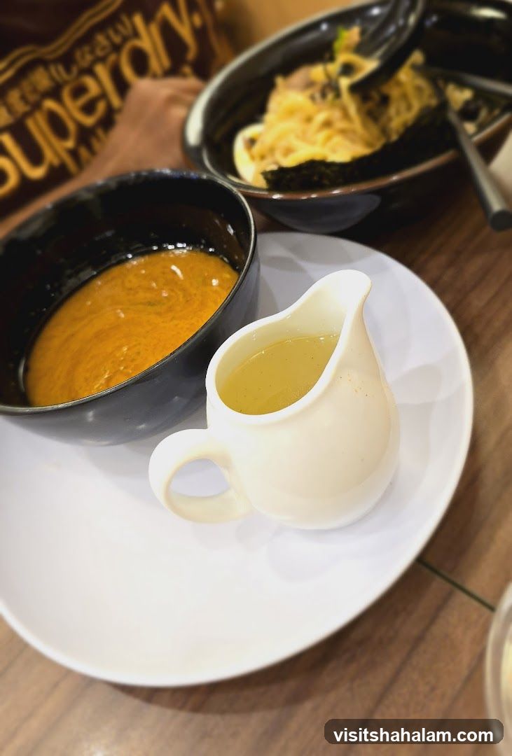 Ramen Dish with Broth