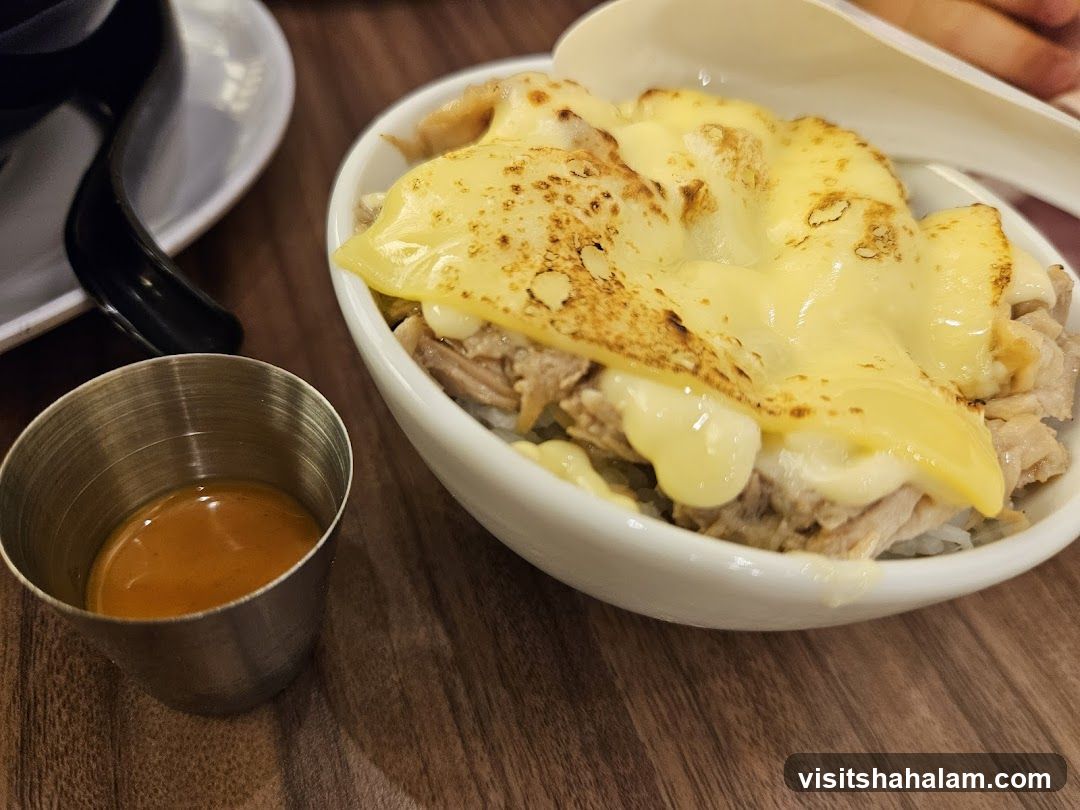 Cheesy Chicken Rice Bowl
