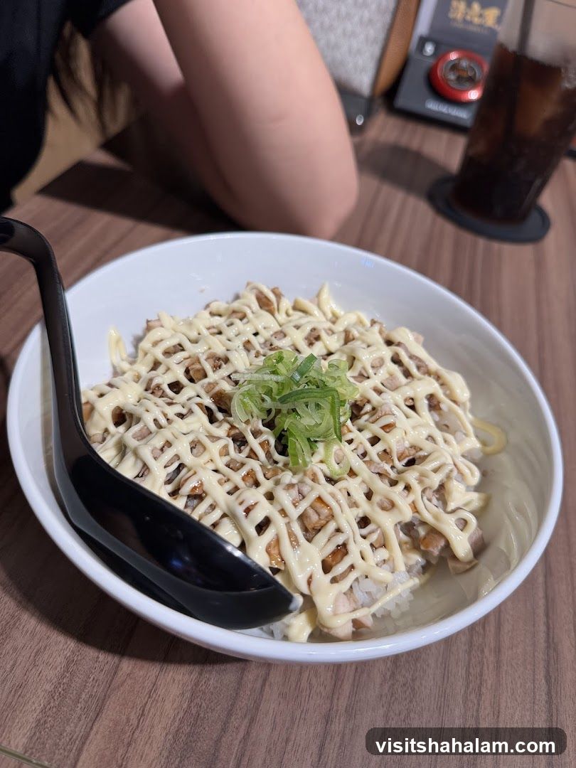 Chicken Donburi with Mayonnaise