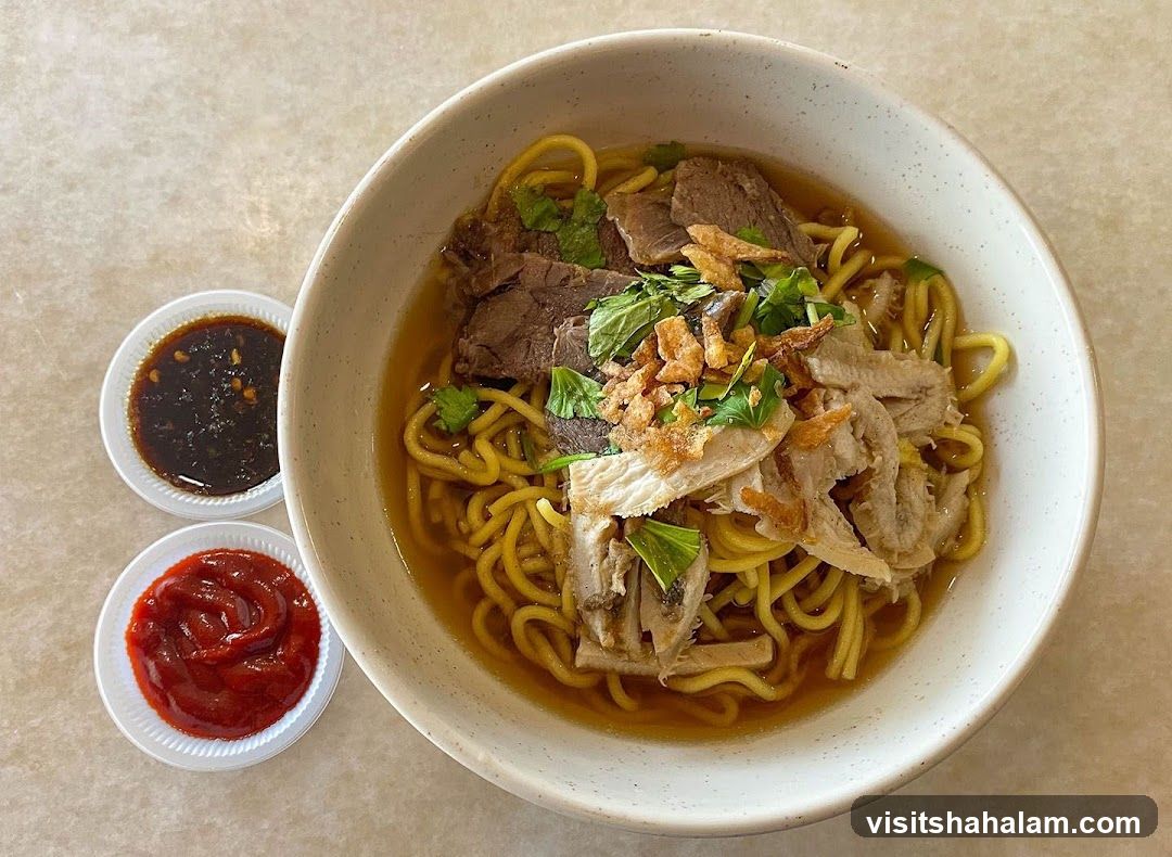 Noodle Soup with Meats