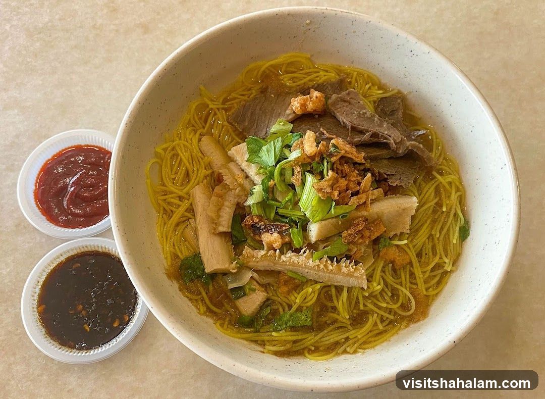Noodle Soup with Beef and Tripe
