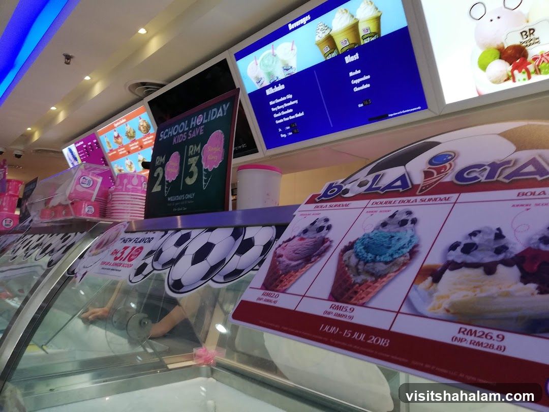 Ice Cream Shop Display
