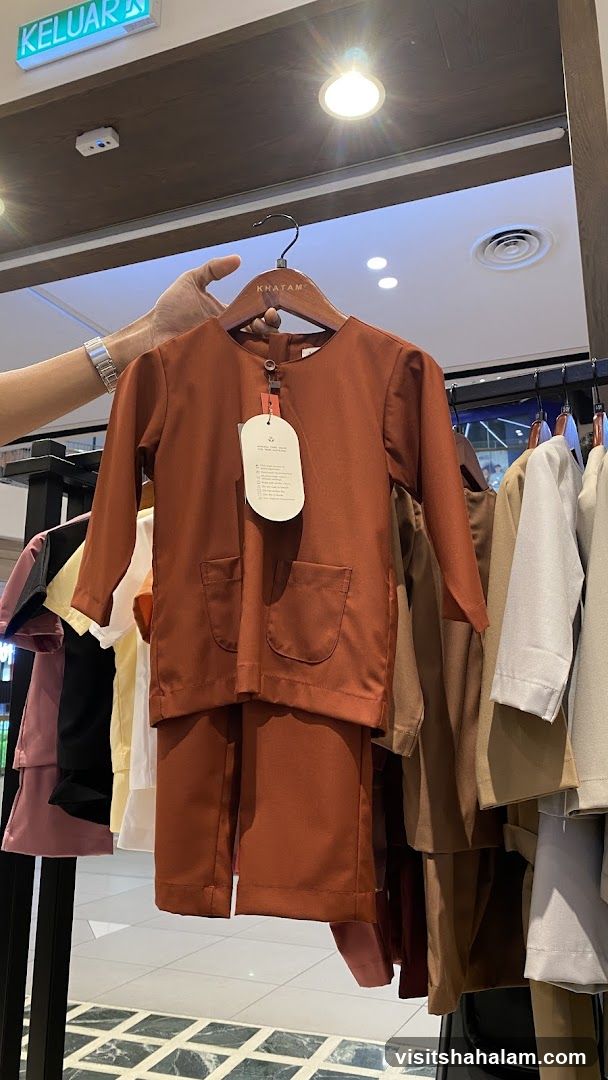 Children's Clothing Display