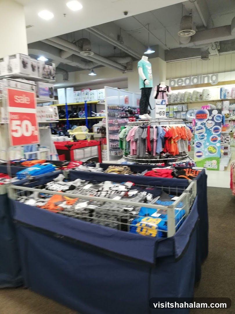 Clothing Sale Display