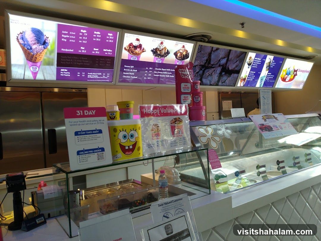 Ice Cream Shop Counter
