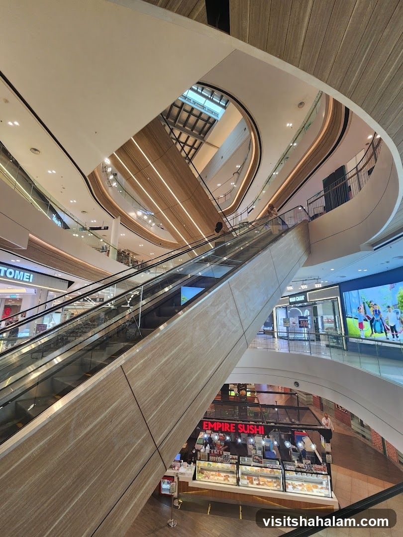 Modern Shopping Mall Interior