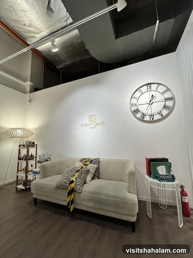 Salon Waiting Area