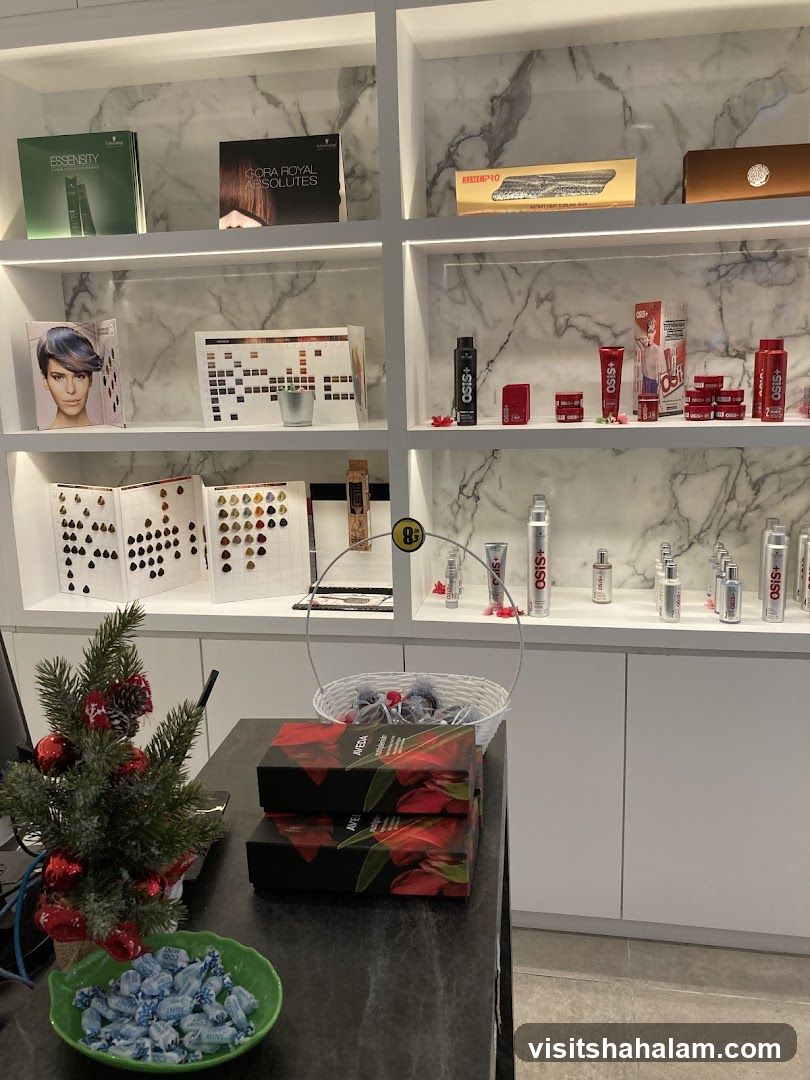 Hair Salon Display
