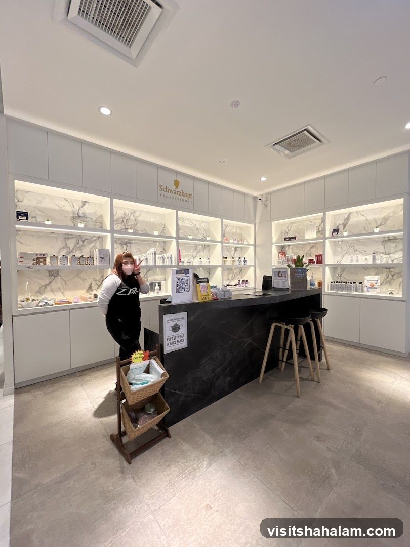 Schwarzkopf Professional Store Interior