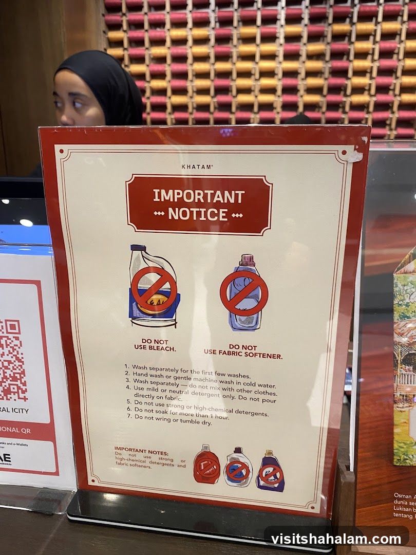 Important Notice for Laundry Care