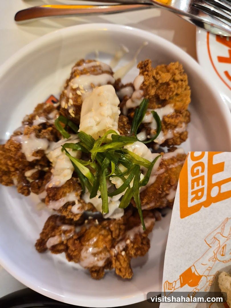 Fried Chicken with Sauce