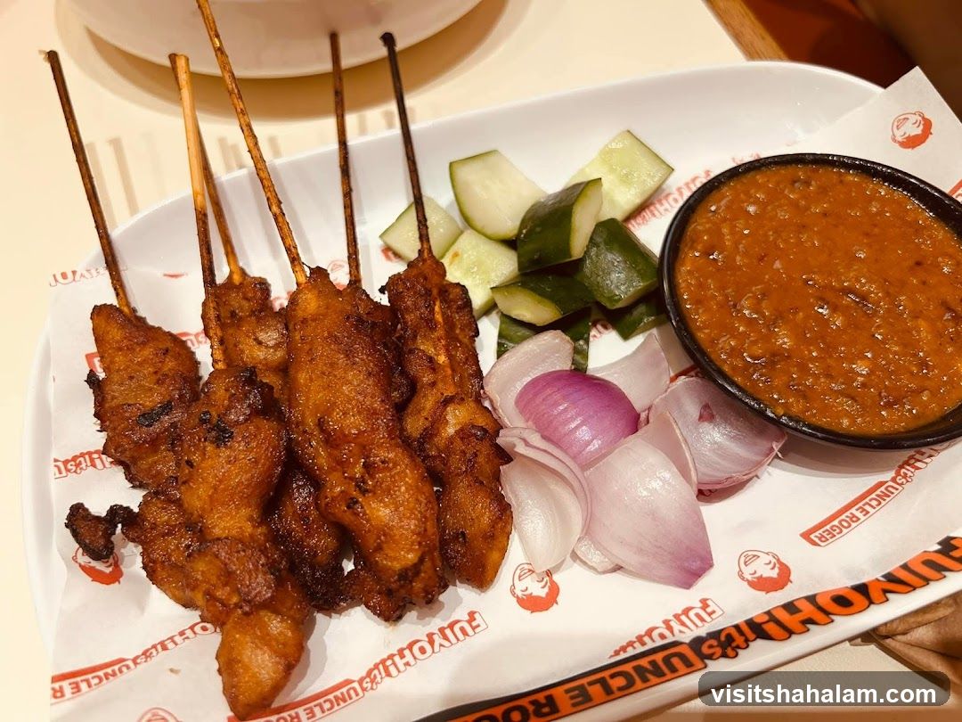 Chicken Satay with Peanut Sauce