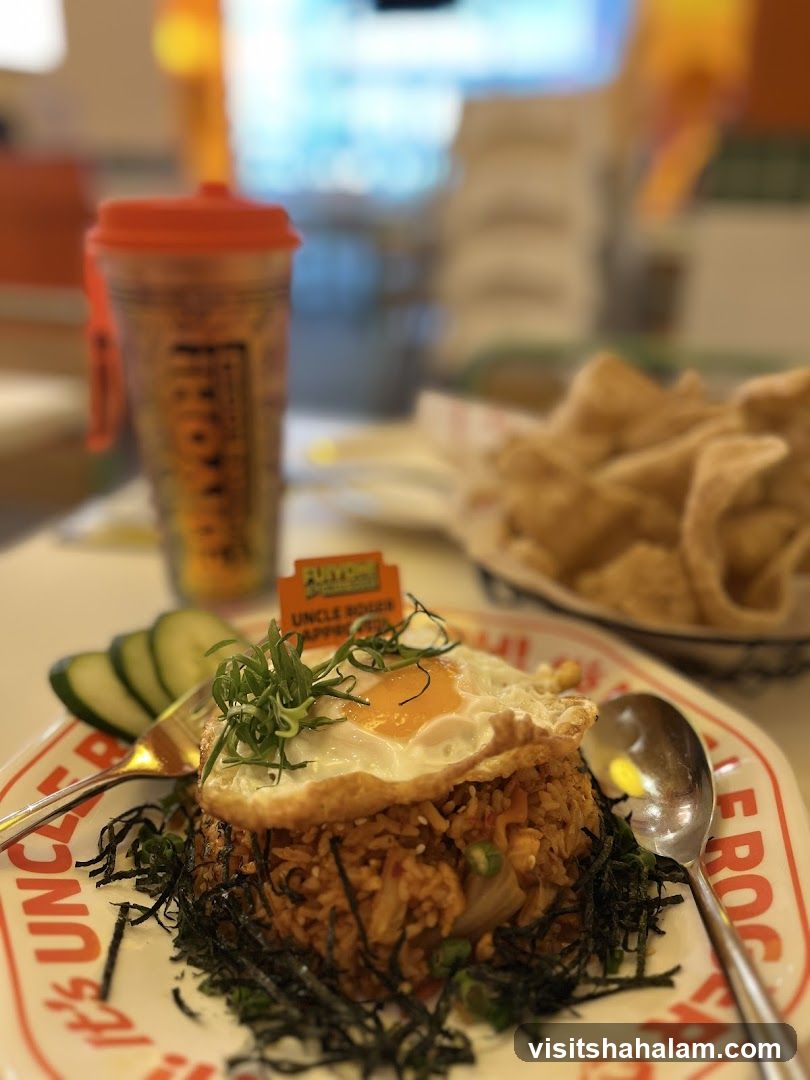 Kimchi Fried Rice with Fried Egg