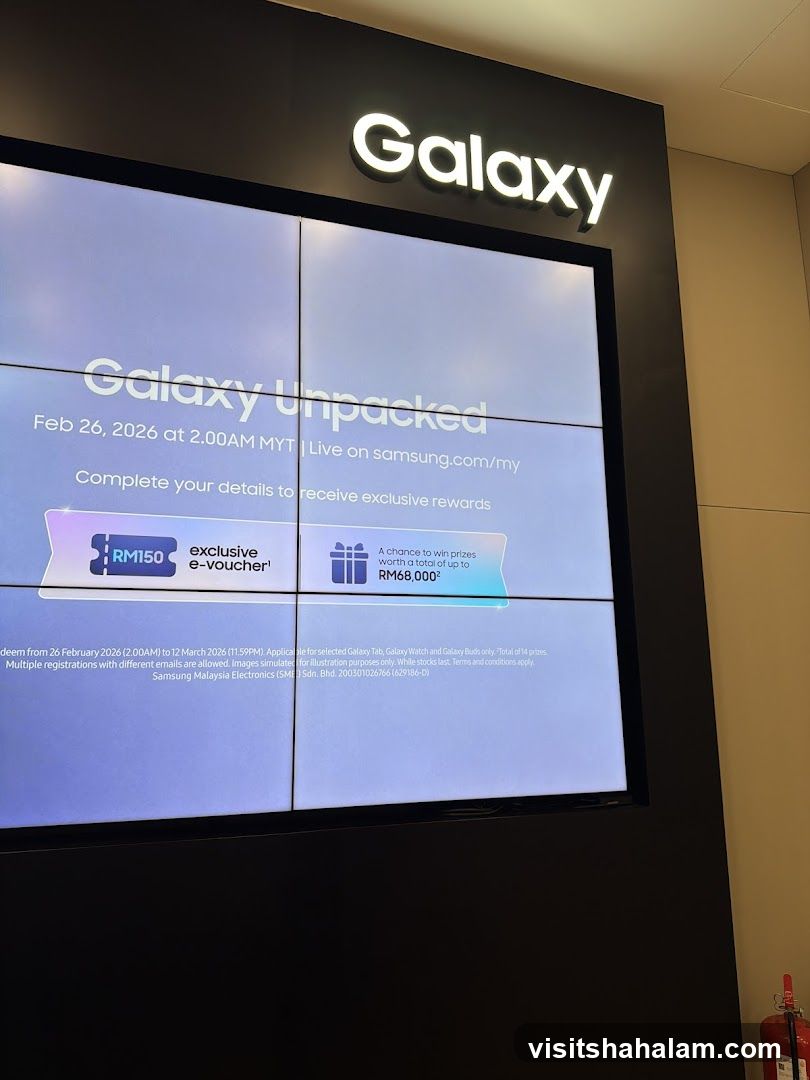 Galaxy Unpacked Advertisement