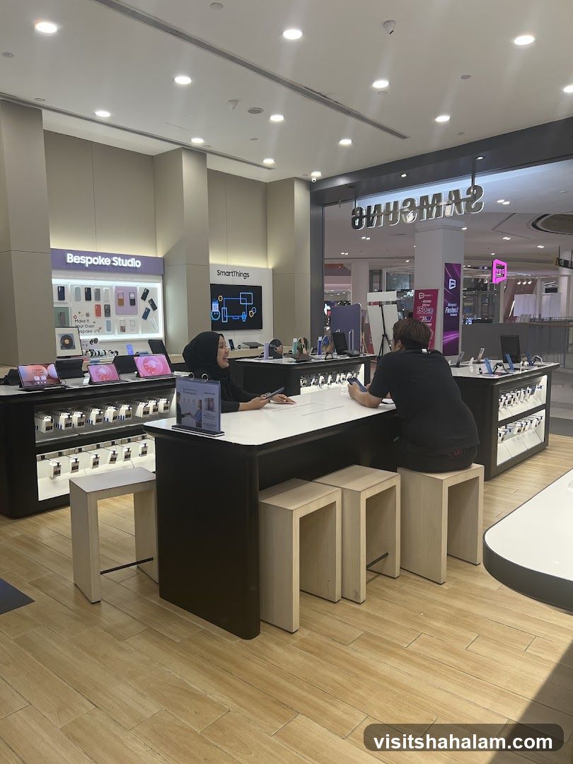 Samsung Store Interior